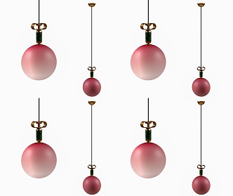 Pink Chandelier Children's Room Girls Chandelier Girls Room Pink Chandelier Creative Glass Art Chandelier Entry Luxury Metal Pink Chandelier 3d model