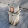 INDUSTRIAL LOFT BOX POSTBOX 3d model