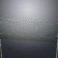 Stainless Steel Metal Mesh Fence with Support Posts for Industrial Safety Barrier Application
