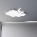 Cloud Shaped Ceiling Lights With Rainbow Sun And Moon For Kids Room Decor 3d model