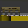 Circuit Board Equipment With Grid Structure Metallic Cover And Multilayer Yellow Red Layers