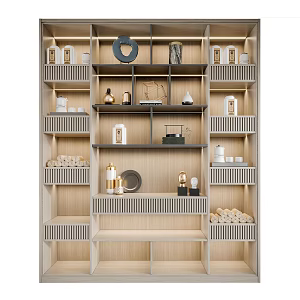 New Chinese Bookcase 3d model