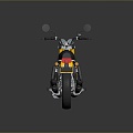 Motorcycle Two-wheeled Motorcycle Cross-country Motorcycle Road Race Motorcycle Motor Vehicle Transport 3d model