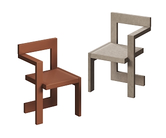 single chair 3d model