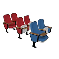 Modern Public Chairs With Armrests Multiple Color Options For Theater Venues