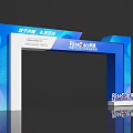RiseSun Blue Event Gateway Featuring Twin Benefits Celebrating Suzhou in Modern Style