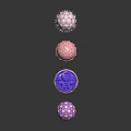 Colorful Geometric Design Sports Balls For Fitness Equipment Training And