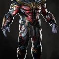 Modern Robot Marvel Movie villain Thanos 3d model