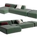 Modern Multiplayer Sofa 3d model