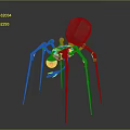 Mech tank mech insect mech spider crab machine crab mechanical crab mech crab 3d model