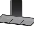 Modern Haier Kitchen Range Hood Appliance With Sleek Stainless Steel Design