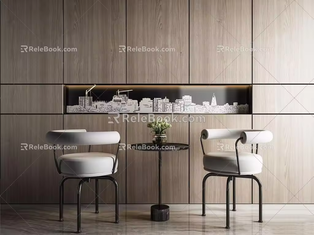 Leisure sofa combination 3d model