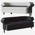 Modern Multi Seat Sofa With Gray Fabric Upholstery Curved Armrests And Metal Legs