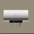 Haier White Wall Mounted Electric Water Heater With Digital Display For Home Use