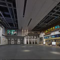 Wanda Cinema XLAND Modern Interior With Ticket Counters And Waiting Area Seats
