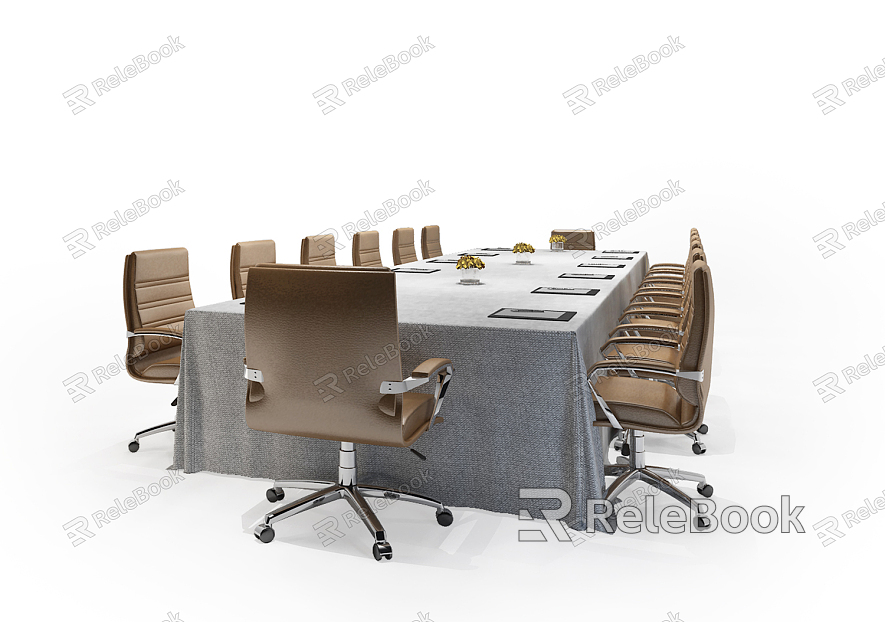 Conference tables and chairs model