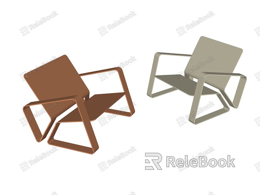 Modern single chair leisure chair model