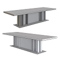 Modern Wooden Tables With Dark Brown Top And Brass Metal Legs Contemporary Design Two Piece Set