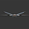 Futuristic Cosmic Spaceship Design With Circular Structure And Extended Illuminated Wings