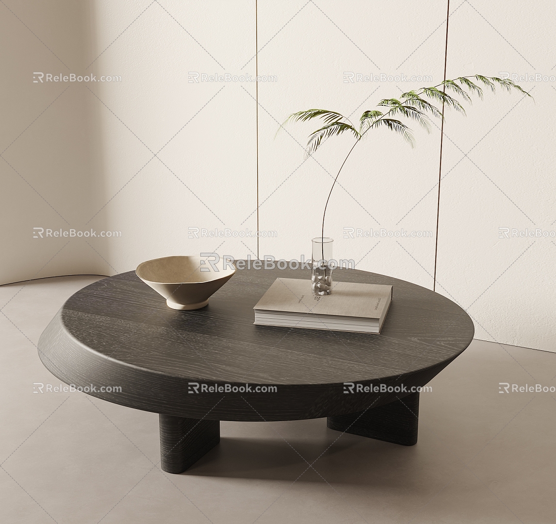 Modern coffee table 3d model