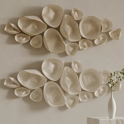 Silent Wall Decoration 3d model