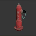 modern fire hydrant fire hydrant 3d model
