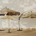 Stylish Sunshade Collection With Straw Weave And Curved Fabric Designs For Outdoor Use