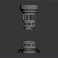 Modern Buck Tower Box Sci-Fi Box Sci-Fi Item Sci-Fi Components 3d model