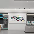 Hisense Central Air Conditioner Store Interior With Modern Reception Desk And Display Area
