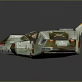 Futuristic Space Exploration Vehicle With Detailed Modules And Sci Fi Design