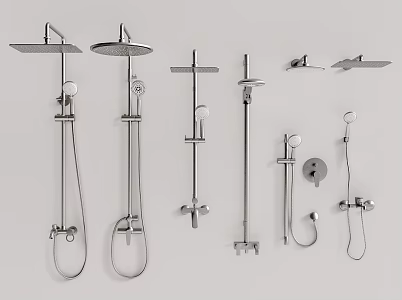 Shower 3d model