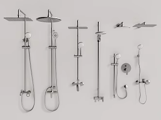 Shower 3d model