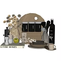 Elegant Kitchen Countertop With Stylish Utensils Bowls Mugs Salt Pepper Grinders And Canisters