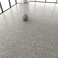 gray terrazzo floor tile 3d model