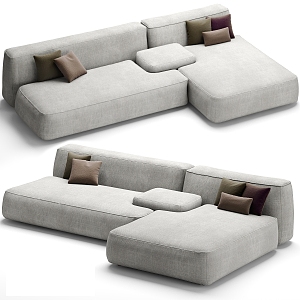 Corner sofa Multiplayer sofa 3d model