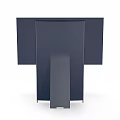 Modern TV With Sleek Stand Multiple Angles And Vibrant Screen 3d model