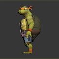 Ninja Turtles Teenage Mutant Ninja Turtles Cartoon Character Cartoon Ninja Turtles Animation Ninja Turtles 3d model