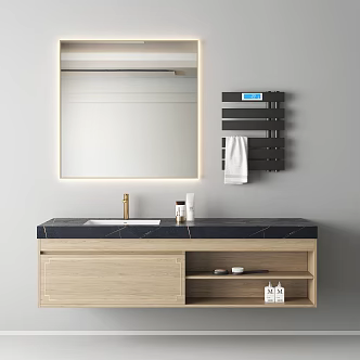 Bathroom Cabinet Bathroom Cabinet Washstand 3d model