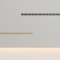 Embedded line lamp minimalist downlight spotlight LED strip lamp grille lamp without main lamp 3d model
