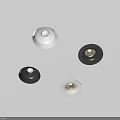 Modern Ceiling Downlights And Spotlights With Sleek Design And LED Illumination For Home