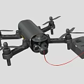 Industrial Drone Equipment With Battery Module Four Propellers And Design Components