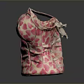 Trendy Pink Leopard Print Bustier With White Base Stylish Fashion Design