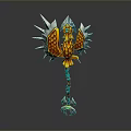 Scepter Ancient Scepter Cane Ancient Scepter Magic Scepter Metal Scepter Classical Scepter Magic Scepter 3d model