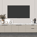 Modern TV Cabinet 3d model