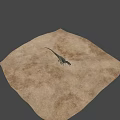 Realistic Lifelike Dinosaur Model With Open Mouth Sharp Teeth And Detailed Skin
