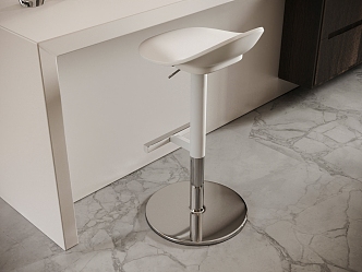 Modern Bar Stool Bar Stool Bar Stool 3d model