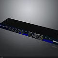 Professional Behringer Electronic Audio Processor With Control Knobs And Blue LED Indicators