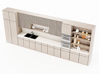 Modern Cabinet Combination 3d model