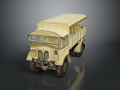 Vintage Military Tank Featuring Green Camouflage Tracks And Armored Turret Design 3d model