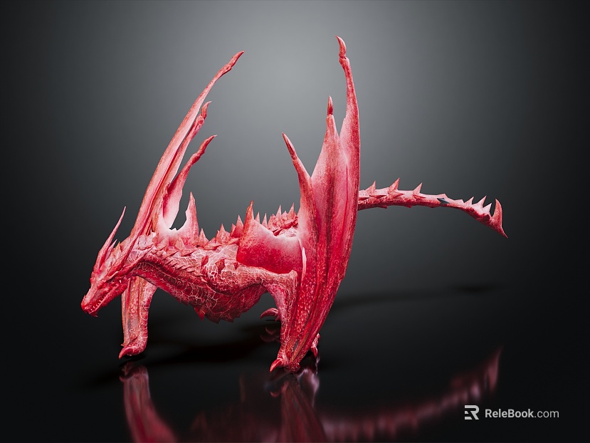 Modern Dragon Western Dragon Red Dragon texture